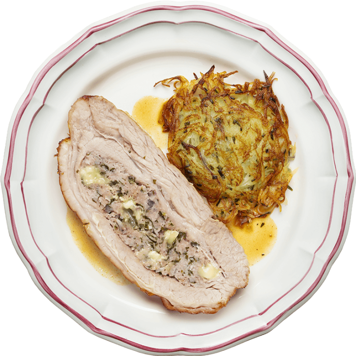 Poitrine de veau farcie